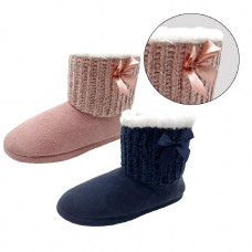 PANTOFOLA STIVALETTO WARM MISURE 37-41 ASS. (12pz)